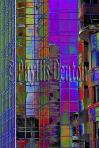 City Windows Abstract Pop Art Colors
